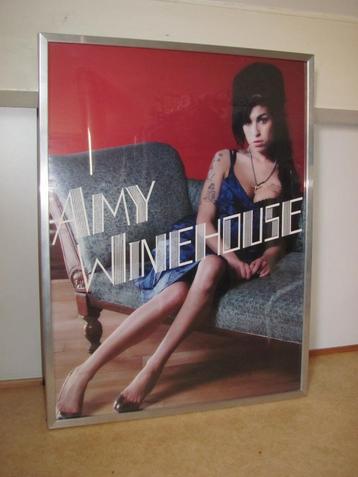 Amy Winehouse orginele filmposter in lijst beschikbaar voor biedingen