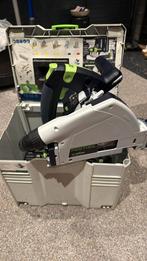 Festool invalzaag TS 55 REBQ PLUS, Doe-het-zelf en Verbouw, Gereedschap | Zaagmachines, Invalzaag, 70 mm of meer, Ophalen of Verzenden