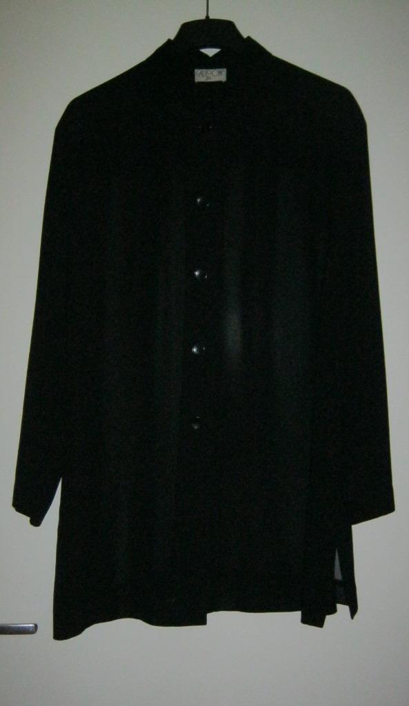 Prachtig NIEUW zwart voile jasje van Cartoon Two, XL / XXL., Kleding | Dames, Jasjes, Kostuums en Pakken, Nieuw, Jasje, Maat 46/48 (XL) of groter