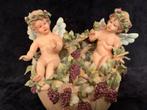 Capodimonte Porselein Bakje met Kindjes en Bloemen - Nieuwst, Antiek en Kunst, Ophalen of Verzenden