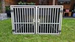 Kelders 2 vaks aluminium autobench, transportkennel, Dieren en Toebehoren, Ophalen