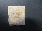 A03396: Straits Settlements QV 1 c CA, Ophalen of Verzenden