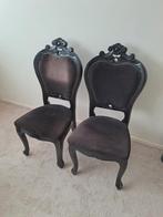 Twee barok stoelen, Ophalen