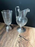 Antiek Fries draadglas, Gebruikt, Overige kleuren, Ophalen of Verzenden, Glas