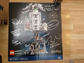 Lego Harry Potter 76417 gesigneerd en ONGEOPEND  beschikbaar voor biedingen