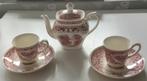 Royal sphinx Petrus Regout old England rose kindersetje, Ophalen of Verzenden, Zo goed als nieuw, Overige stijlen, Kop(pen) en/of Schotel(s)