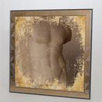 KUNSTFOTO IN GOUDKLEUGIGE HOUTEN LIJST., Antiek en Kunst, Ophalen of Verzenden