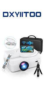 Full HD Bluetooth-projector ingebouwde dvd-speler, Audio, Tv en Foto, Beamers, Nieuw, LCD, Full HD (1080), Ophalen of Verzenden
