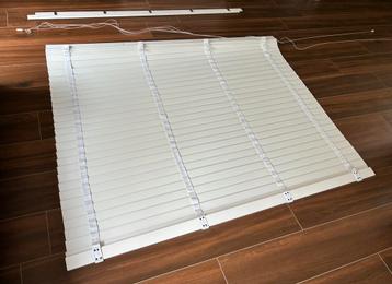 Lamellen houten jaloezie wit 3 X 204 B 206,5 B 96 B 237 L beschikbaar voor biedingen