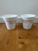 Riviera maison kaarsenhouders, Overige materialen, Wit, Ophalen of Verzenden, Zo goed als nieuw