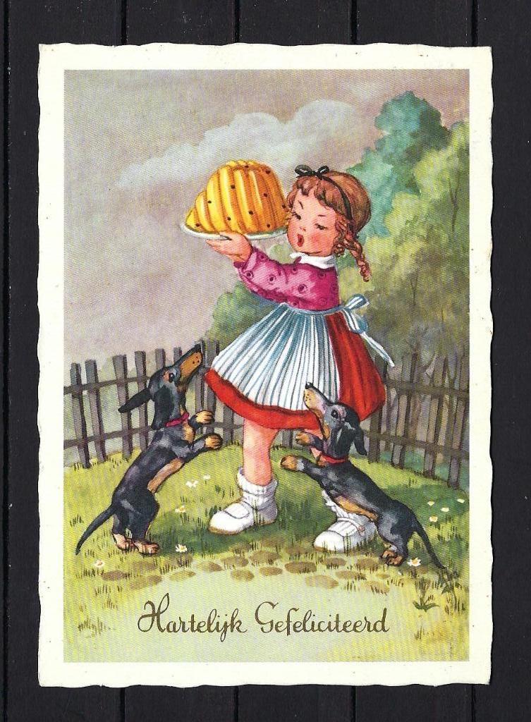 703 Hartelijk Gefeliciteerd, Ophalen of Verzenden, 1980 tot heden, Gelopen, Feest(dag)