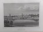 82 /  Schoonhoven Gravure uit 1860, Antiek en Kunst, Ophalen of Verzenden
