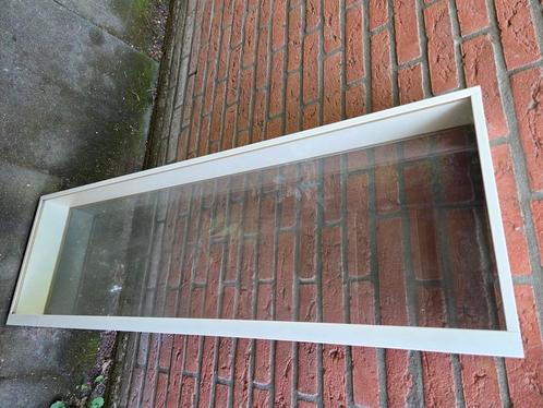 Dubbele raam in aluminium kozijn, Doe-het-zelf en Verbouw, Kozijnen en Schuifpuien, Gebruikt, Raamkozijn, Aluminium, Ophalen