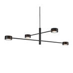 Zwarte Nordlux Clyde Hanglamp LED 3-Step Dim, Huis en Inrichting, Lampen | Hanglampen, Ophalen, Zo goed als nieuw, Metaal, Minder dan 50 cm