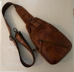 Bear Design leren crossbodytas slingbag Daley kleur cognac, Ophalen of Verzenden, Gebruikt, Bruin, Overige typen