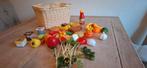Divers speelboodschappen, groente, fruit,vlees en brood, Ophalen of Verzenden, Gebruikt, Kunststof, Speelkeuken-accessoire