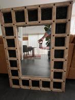 Indonesische spiegel met Batik stempels, Ophalen, Gebruikt, 100 tot 150 cm, 75 tot 100 cm