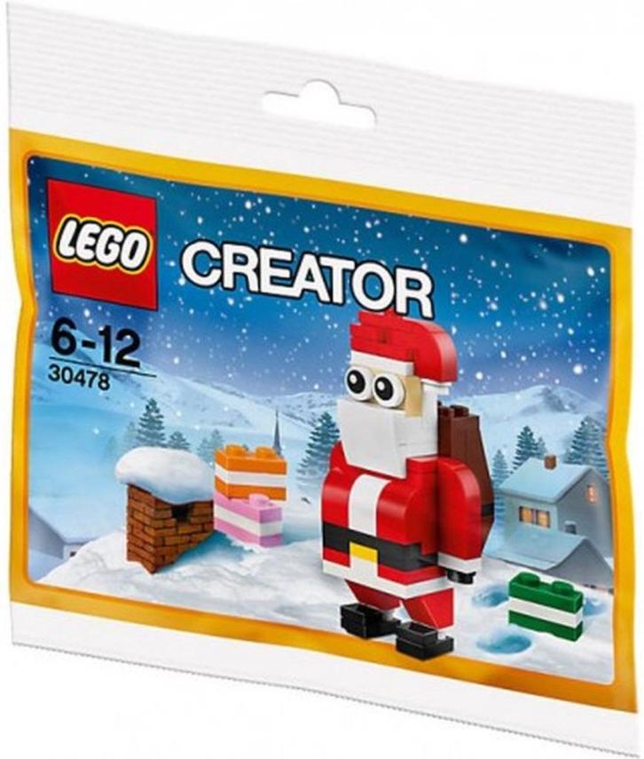 LEGO Creator nr. 30478 Kerstman, Kinderen en Baby's, Speelgoed | Duplo en Lego, Zo goed als nieuw, Lego, Complete set, Ophalen of Verzenden