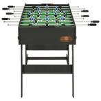 AANBIEDING | Voetbaltafel voetbalspel tafelvoetbal zwart GRA, Nieuw, Verzenden