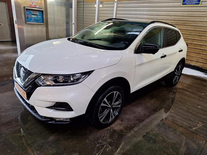 Nissan Qashqai 1.3 Dig-t 140pk 2019 Wit, Auto's, Nissan, Particulier, Qashqai, 360° camera, ABS, Achteruitrijcamera, Adaptieve lichten