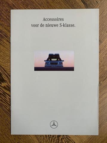 Folder brochure Mercedes-Benz S-klasse Accessoires 1994 W140 beschikbaar voor biedingen