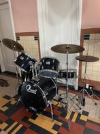 Zeer compleet Osan Drumstel met Pearl Bekkens, Muziek en Instrumenten, Ophalen, Gebruikt, Pearl