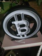 Bitcoin LED Lichtbord, Ophalen of Verzenden, Zo goed als nieuw