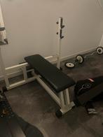 Technogym isotonic bankdruk, leg extensie, gewicht boompje, Sport en Fitness, Ophalen, Zo goed als nieuw, Overige typen