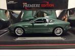 Aston Martin DB7 Vantage groen Maisto metal 1:18 KRD, Ophalen of Verzenden, Zo goed als nieuw, Auto, Maisto