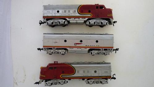 Fleischmann EMD F7 ATSF, Hobby en Vrije tijd, Modeltreinen | H0, Gebruikt, Locomotief, Gelijkstroom, Fleischmann, Verzenden