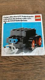 Lego boekje over 4,5 volt batterij, Ophalen, Gebruikt