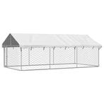 Hondenkennel voor buiten met dak 400x200x150 cm €169, Dieren en Toebehoren, Ophalen of Verzenden, Nieuw, Kippenhok of Kippenren