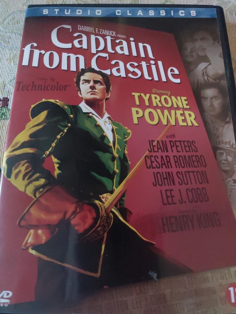 Captain from Castile, Verzenden, Zo goed als nieuw, 1940 tot 1960, Actie en Avontuur