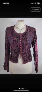 60s vintage boho ibiza hippie, Kleding | Dames, Ophalen of Verzenden, Zo goed als nieuw, Maat 38/40 (M), Paars