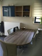 Stijlvolle, ruimtebesparende eettafel met modern design, Ophalen, 200 cm of meer, 50 tot 100 cm, Zo goed als nieuw