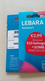 Lebara Simkaart - Nieuw! MOOI NUMMER 0610000643, Telecommunicatie, Ophalen of Verzenden, Nieuw, Overige providers, Simkaart