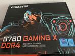 Gigabyte B760 gaming x ddr4 nieuw, Computers en Software, Moederborden, Ophalen of Verzenden, Nieuw, DDR4
