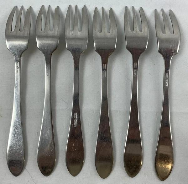 Gero Zilmeta 718 Puntfilet 6 Gebakvorkjes 14cm Vintage, Coolsingel 104, 3011 AG Rotterdam, Netherlands, Verzenden, Zo goed als nieuw