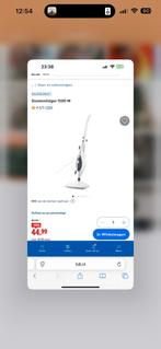 Silvercrest Stoomreiniger 1500W, Ophalen of Verzenden, Zo goed als nieuw, Reservoir, 1200 tot 1600 watt