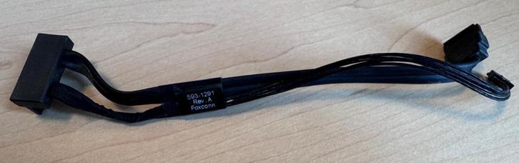 Apple iMac A1311Optical Drive Data Connector Cable 593-1291, Computers en Software, Computerbehuizingen, Zo goed als nieuw, Ophalen of Verzenden