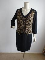 Airfield jurk mt 42, Kleding | Dames, Jurken, Verzenden, Zwart, Maat 42/44 (L), Zo goed als nieuw