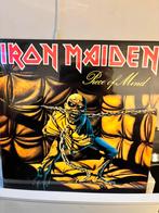 Iron maiden piece of mind 1983 uk nm vinyl, Ophalen of Verzenden, Zo goed als nieuw