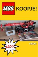 Lego Technic Kraan 42082, Kinderen en Baby's, Speelgoed | Duplo en Lego, Ophalen, Zo goed als nieuw, Complete set, Lego