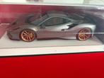 1:18 Davis and Giovanni (D&G) F8 Tributo Novitec Grigio Silv, Hobby en Vrije tijd, Modelauto's | 1:18, Verzenden, Nieuw, Auto