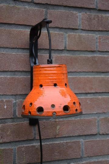 Vintage Keramieke Wandlamp beschikbaar voor biedingen