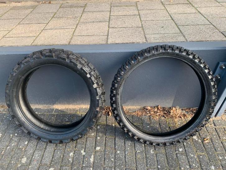 Motoz Tractionator Adventure - 150/70-18 & 90/90-21, Motoren, Onderdelen | Overige, Gebruikt, Ophalen