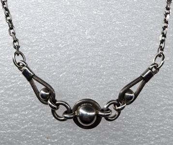 Prachtige zilveren (925) DESIGN ketting beschikbaar voor biedingen