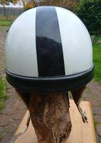 valhelm "potje" Politie- Porsche jongens ?, Fietsen en Brommers, Brommerhelmen, Ophalen of Verzenden, Gebruikt, Medium