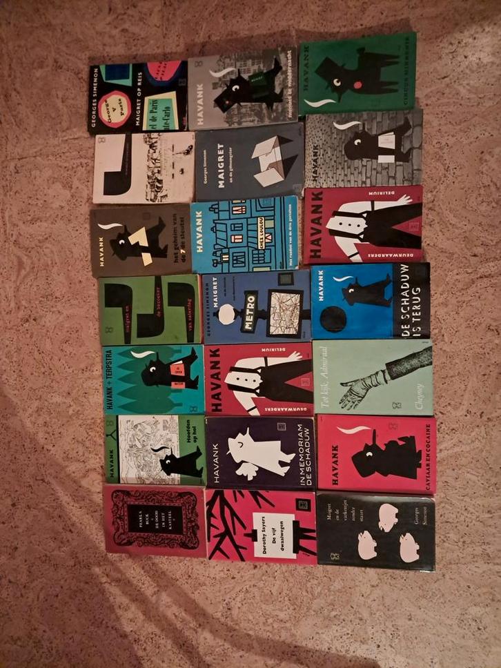 Havank – De Schaduw complete set (21 delen) – verzamelaar, Boeken, Kinderboeken | Jeugd | 13 jaar en ouder, Zo goed als nieuw