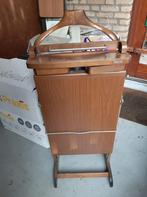 Vintage Philips herenknecht 1981- elektrisch verwarmd - hout, Ophalen, Zo goed als nieuw, Draadloos strijkijzer